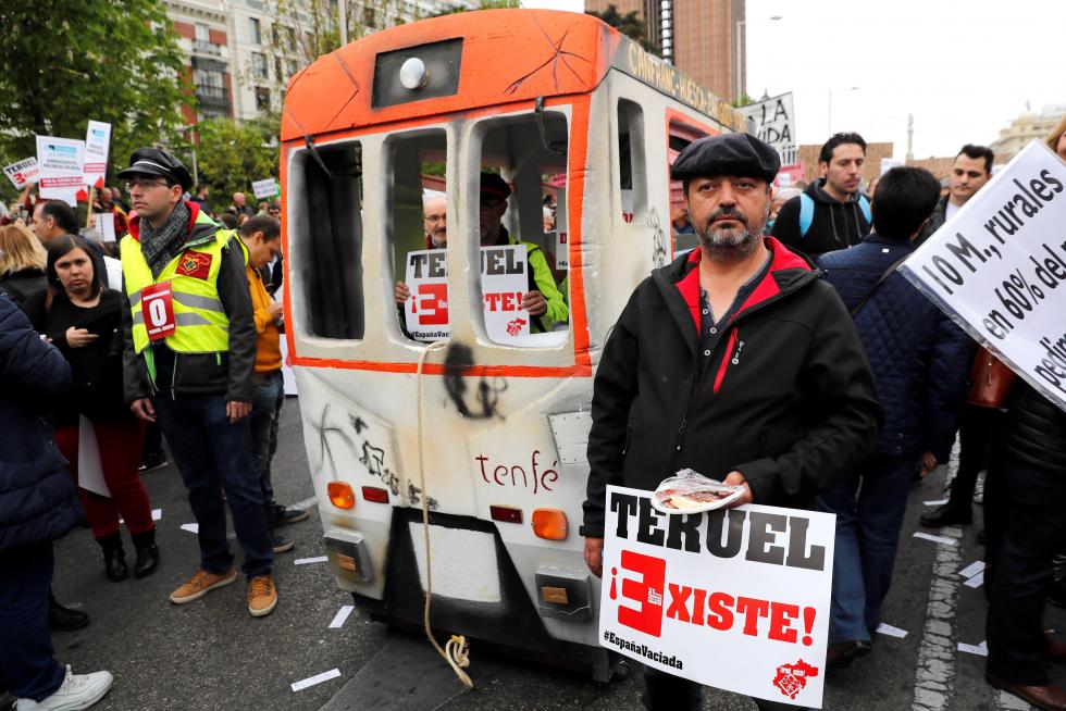 manifestación españa vaciada
