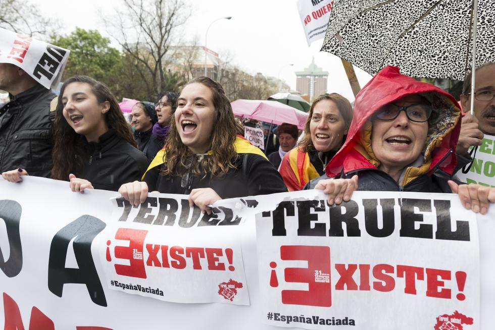 Manifestacion Espana Vaciada 26