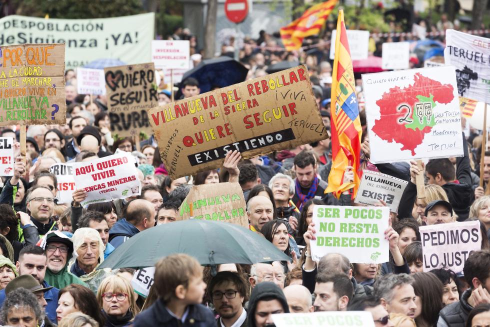 Manifestacion Espana Vaciada 43