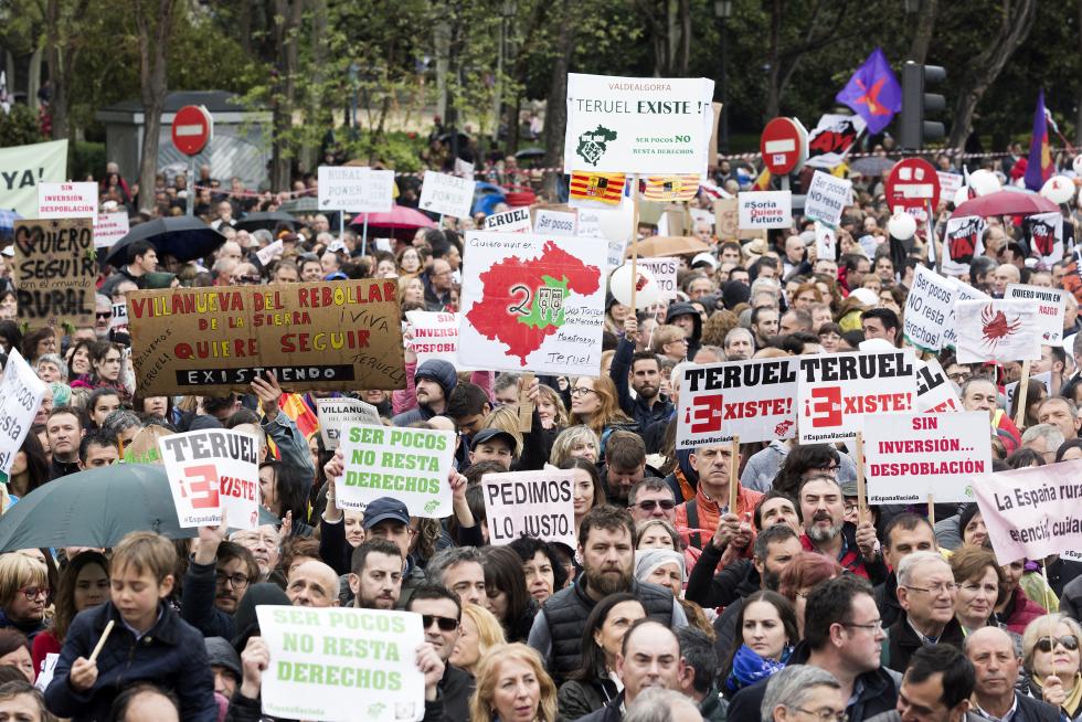 Manifestacion Espana Vaciada 44