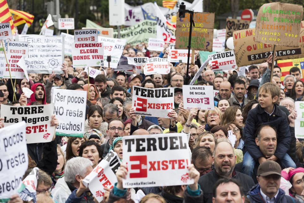 Manifestacion Espana Vaciada 56