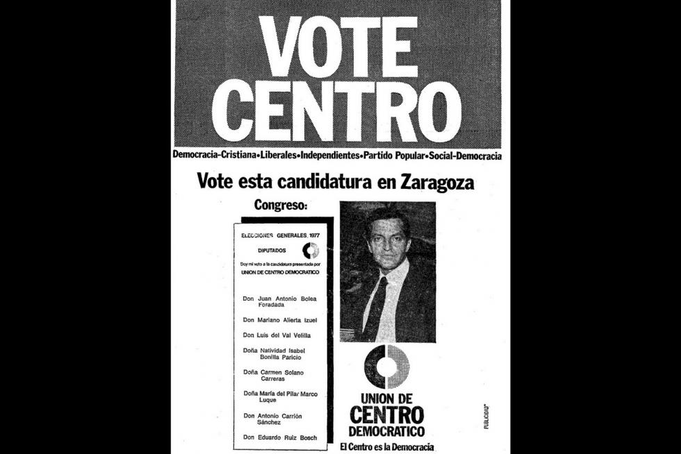 Propaganda electoral en las elecciones generales de 1977