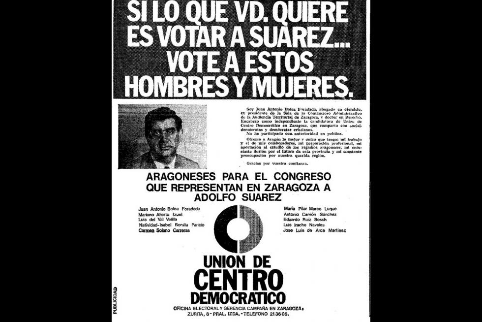 Propaganda electoral en las elecciones generales de 1977