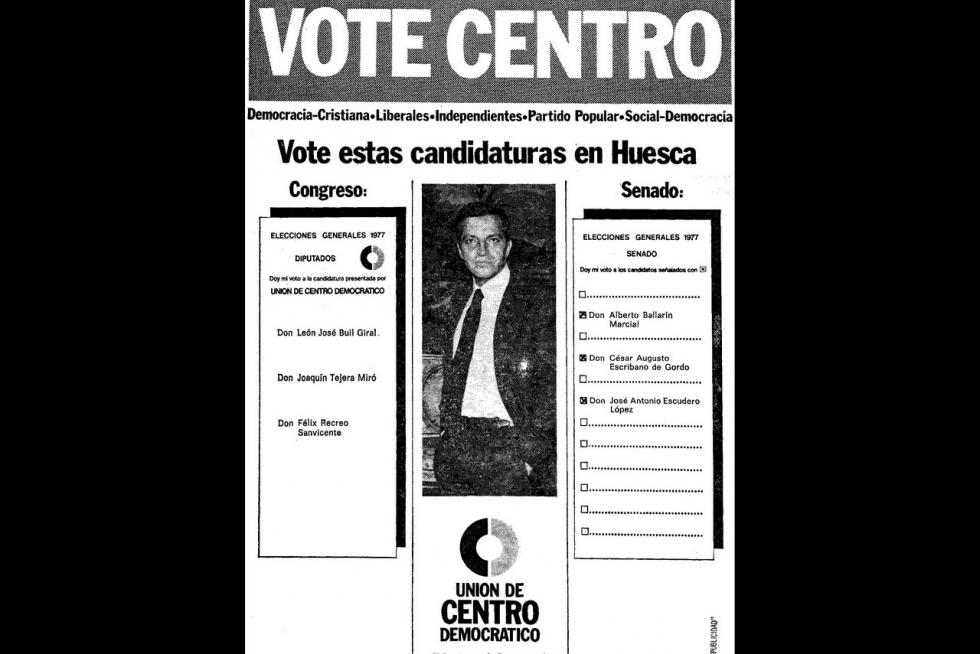 Propaganda electoral en las elecciones generales de 1977