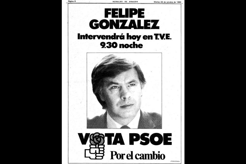 Propaganda electoral en las elecciones generales de 1982