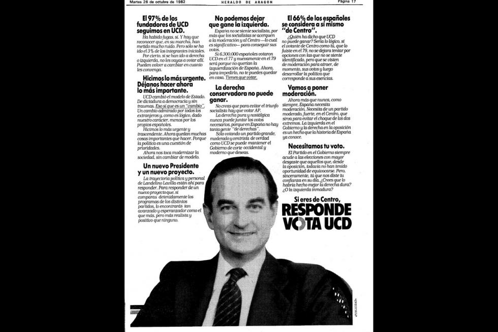 Propaganda electoral en las elecciones generales de 1982