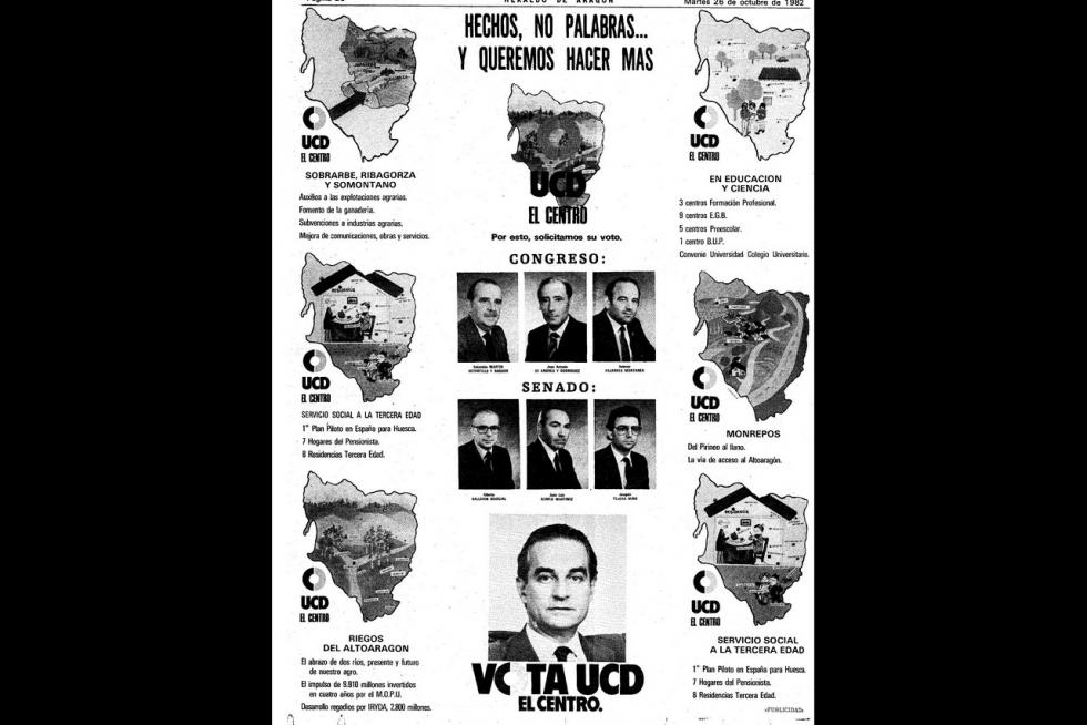 Propaganda electoral en las elecciones generales de 1982