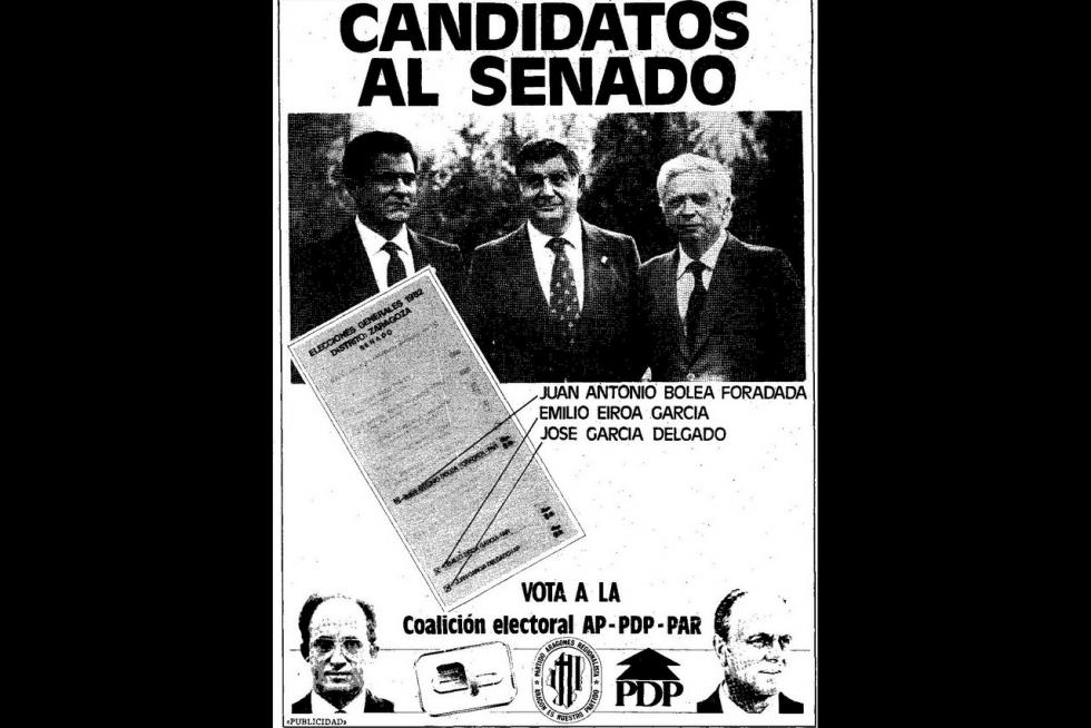 Propaganda electoral en las elecciones generales de 1982
