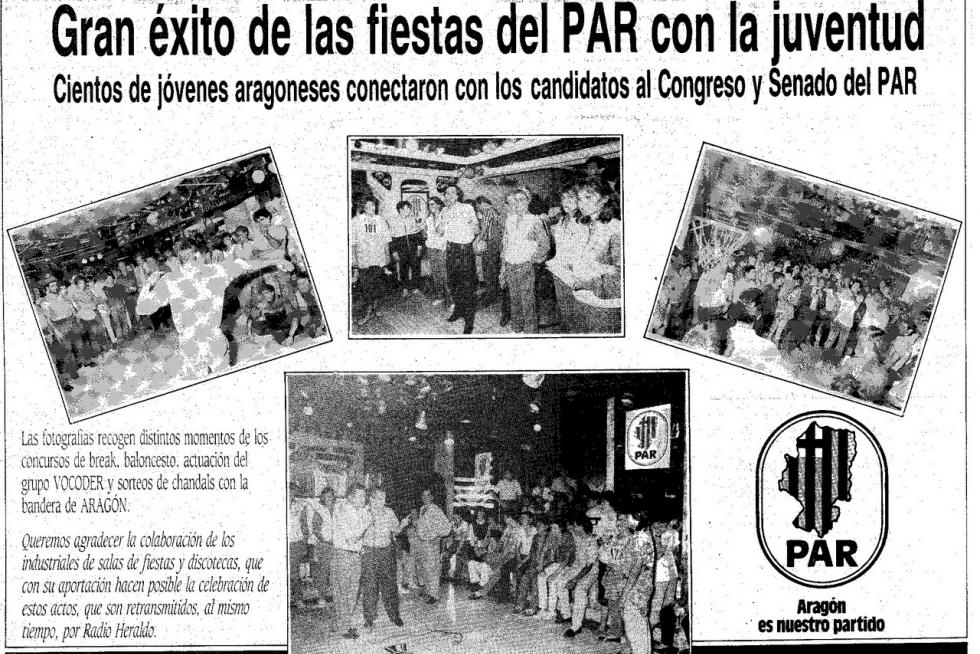 Propaganda electoral en las elecciones generales de 1986