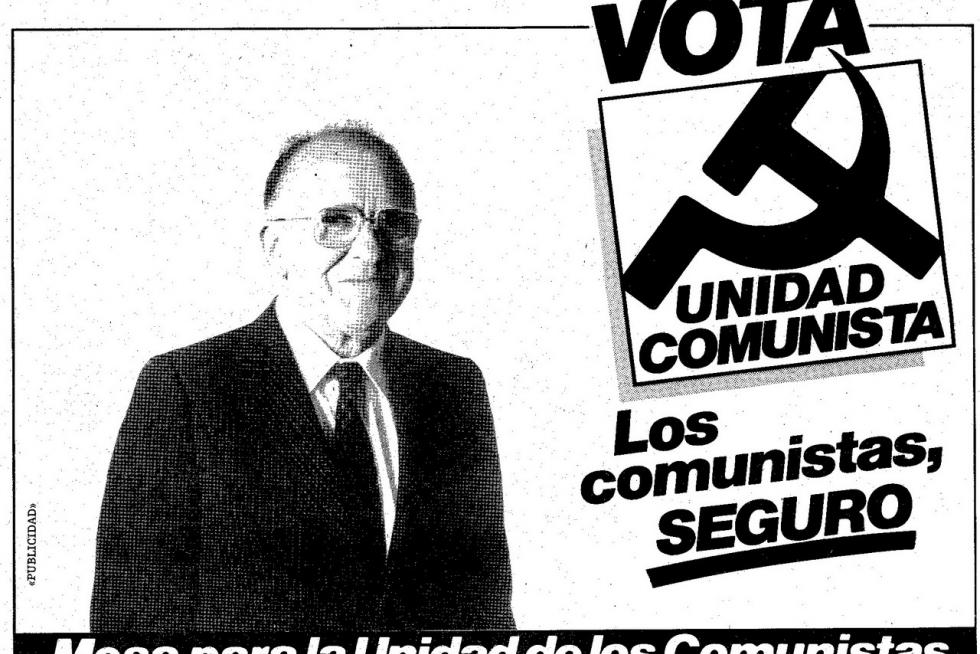 Propaganda electoral en las elecciones generales de 1986