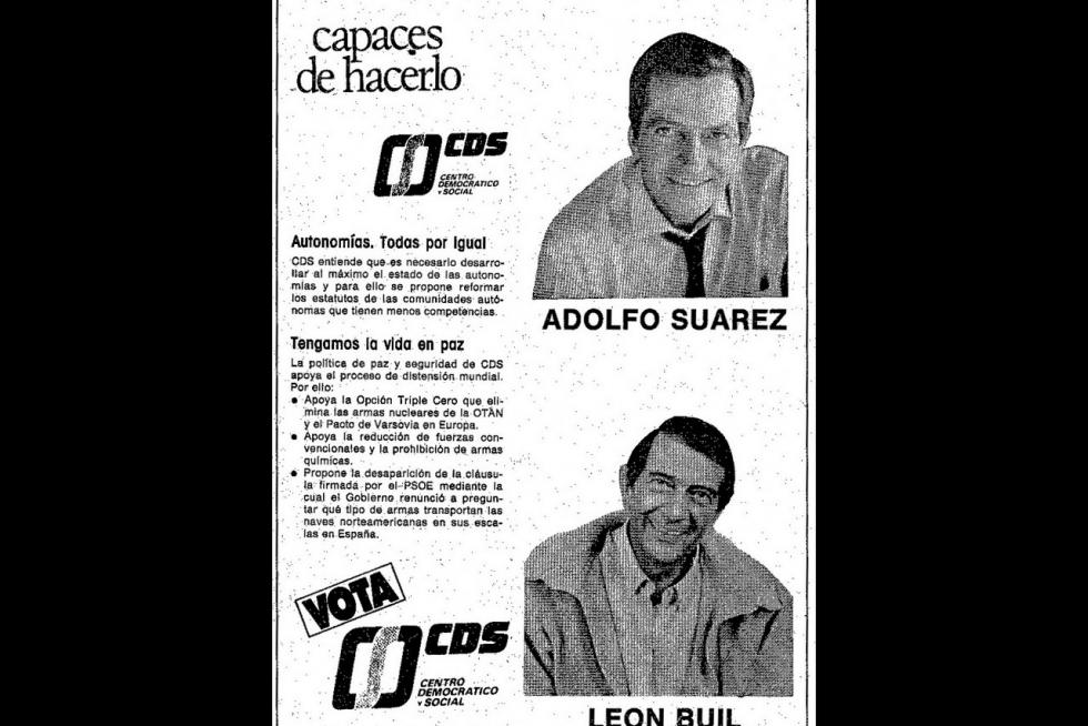 Propaganda electoral en las elecciones generales de 1989