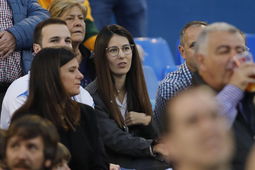 La afición animando al Real Zaragoza en La Romareda durante el partido Real Zaragoza – Alcorcón