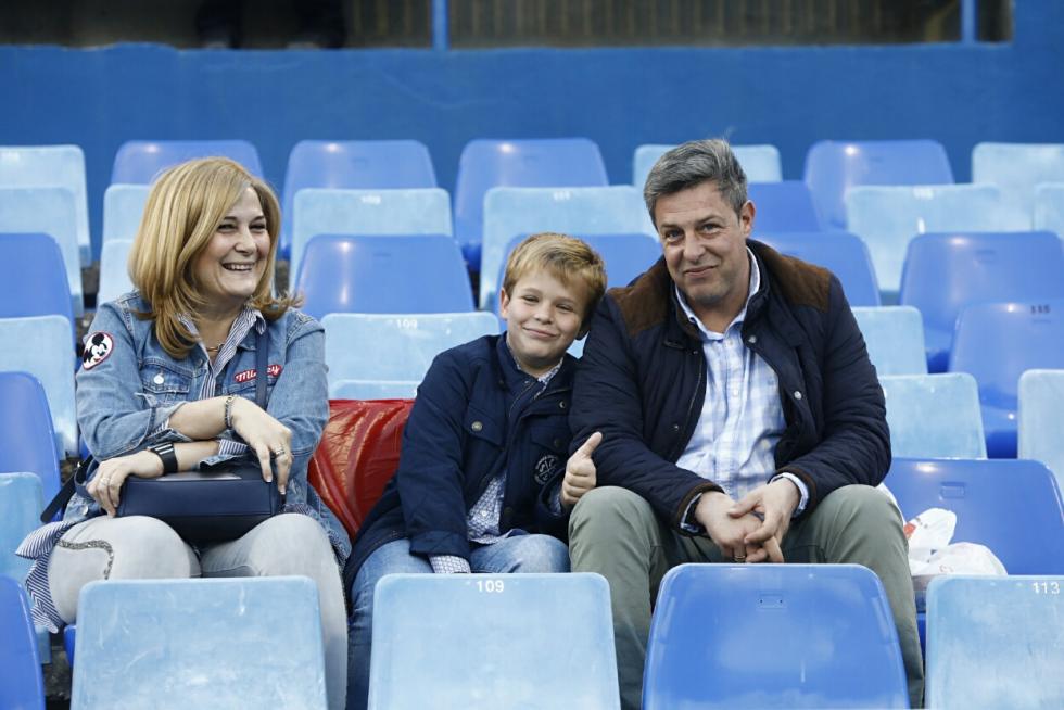 Búscate en La Romareda durante el partido Real Zaragoza – Alcorcón