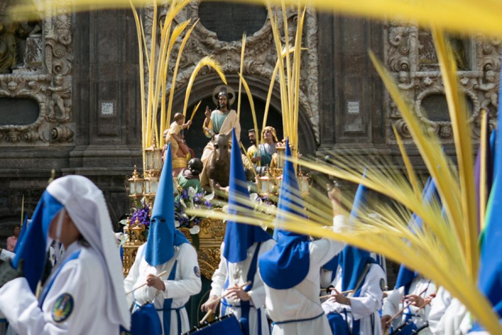 Semana Santa: Procesión del Domingo de Ramos en Zaragoza