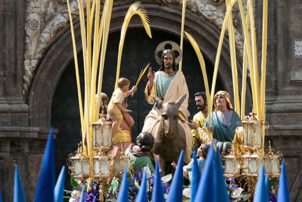Semana Santa: Procesión del Domingo de Ramos en Zaragoza