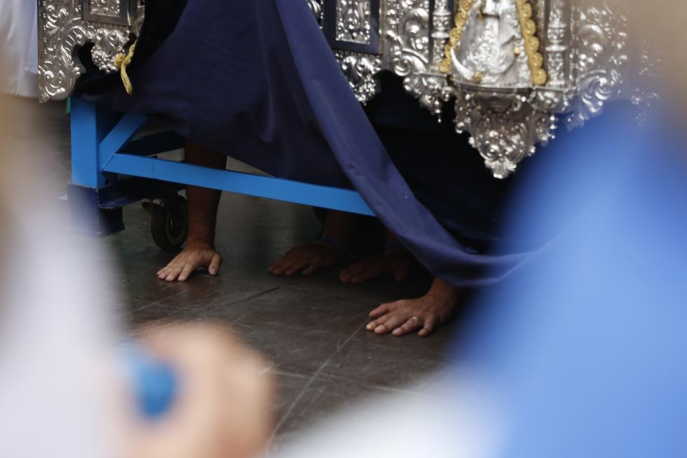 Procesión de la Humildad del Domigo de Ramos en Zaragoza