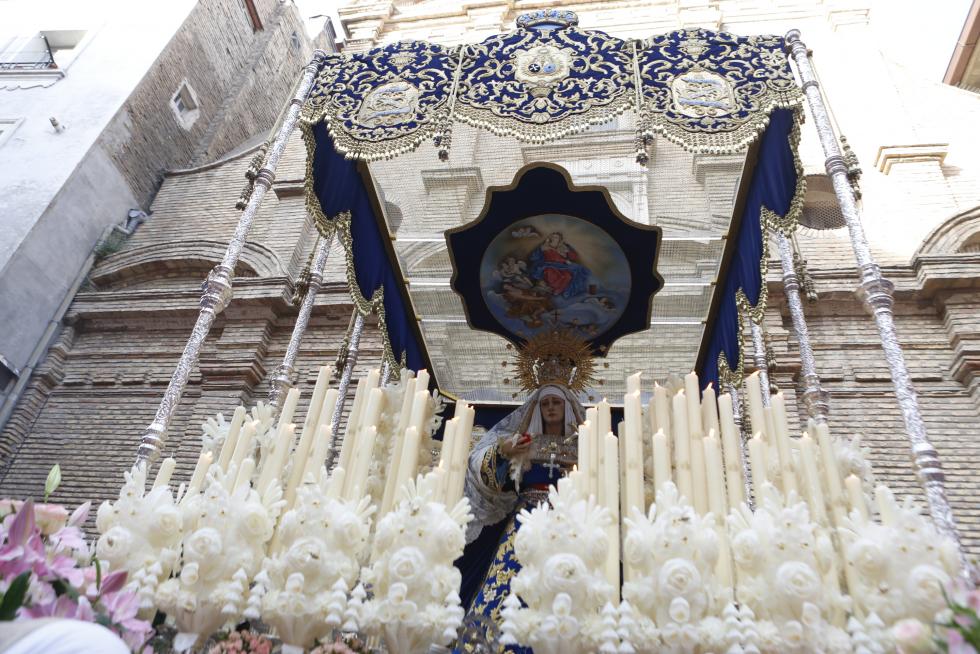 Procesión de la Humildad del Domigo de Ramos en Zaragoza