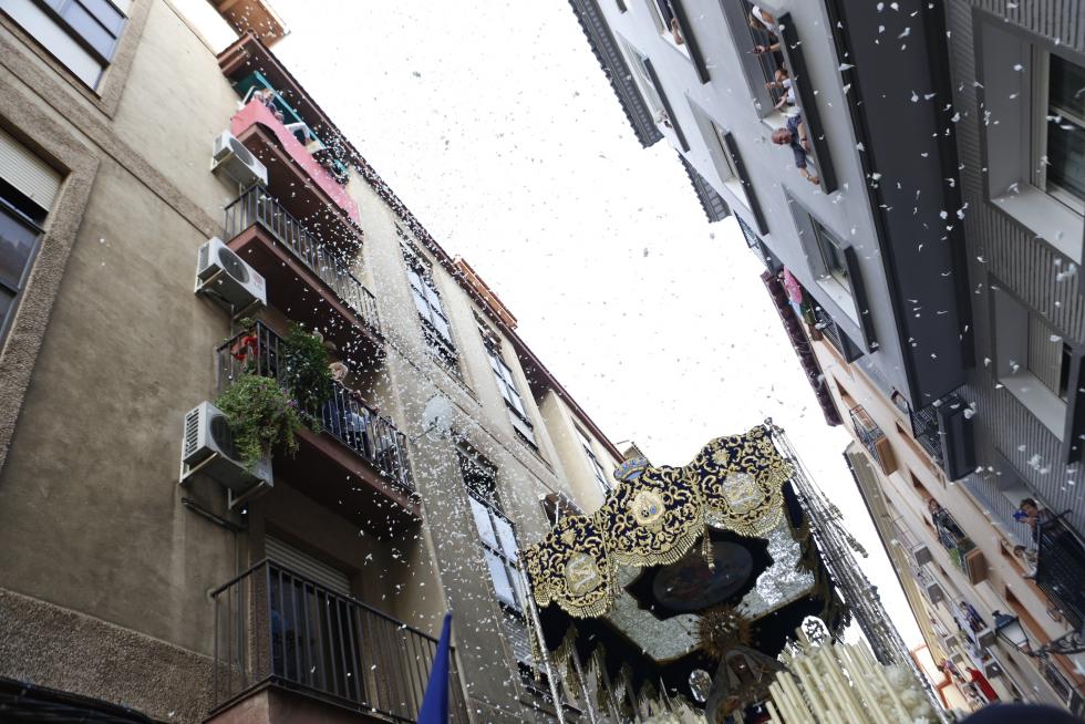 Procesión de la Humildad del Domigo de Ramos en Zaragoza