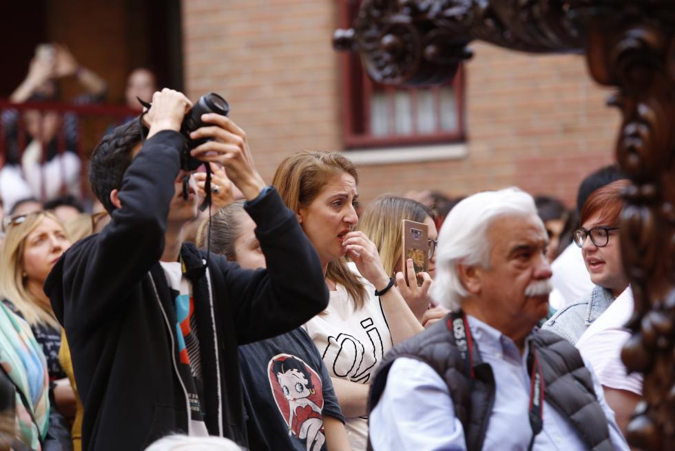 Procesión de la Humildad del Domigo de Ramos en Zaragoza