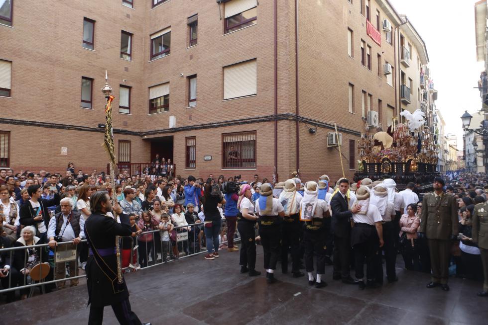 Procesión de la Humildad del Domigo de Ramos en Zaragoza