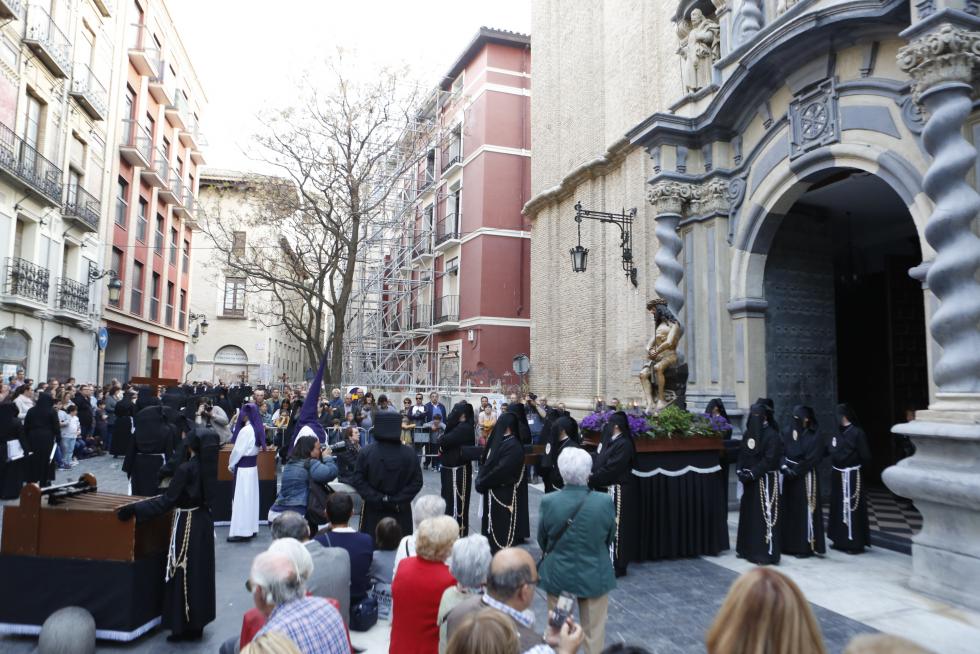 Procesión del Ecce Homo del Domingo de Ramos en Zaragoza