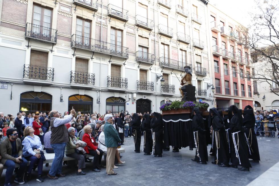 Procesión del Ecce Homo del Domingo de Ramos en Zaragoza