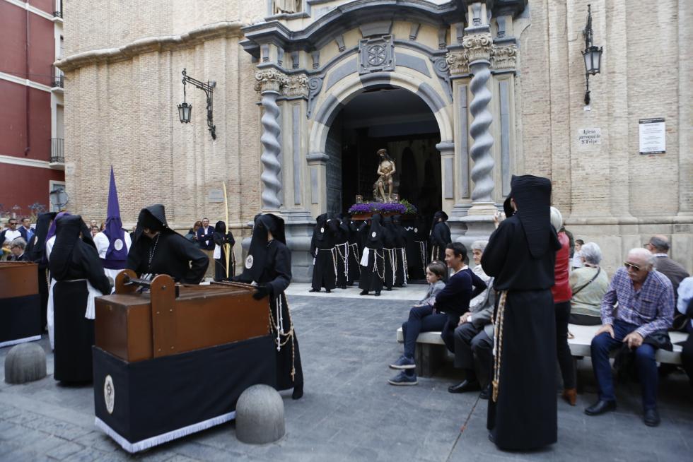 Procesión del Ecce Homo del Domingo de Ramos en Zaragoza