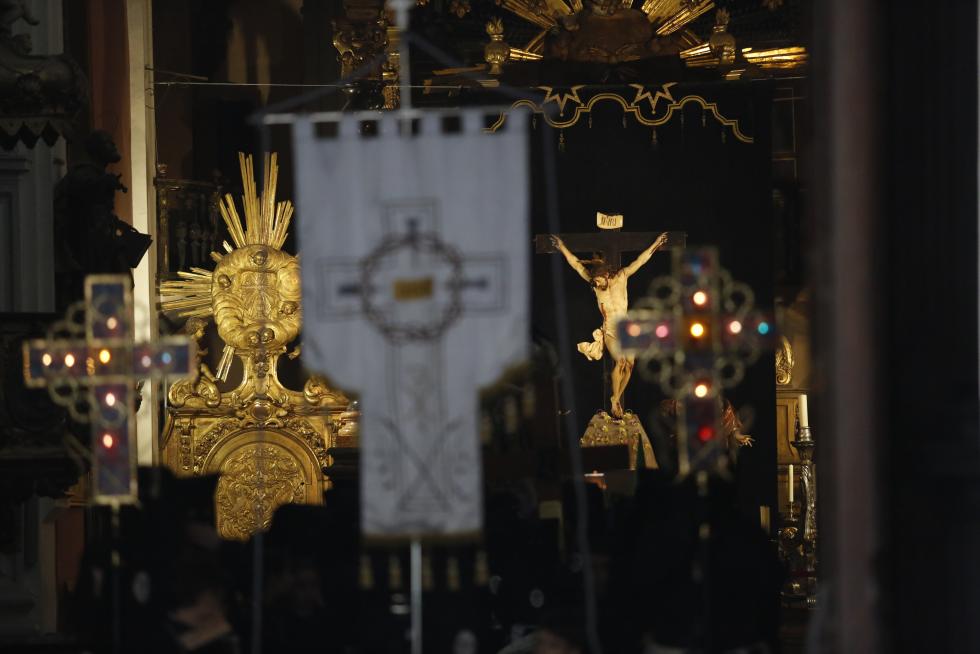 Procesión del Ecce Homo del Domingo de Ramos en Zaragoza