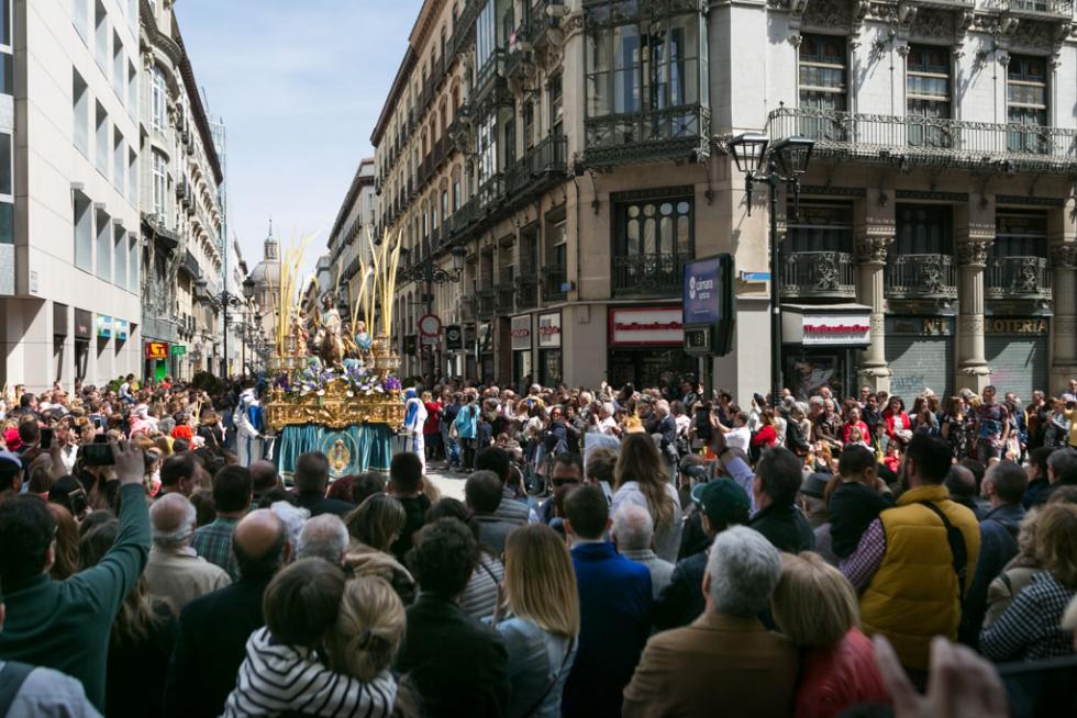 Semana Santa 2019: Procesión del Domingo de Ramos en Zaragoza