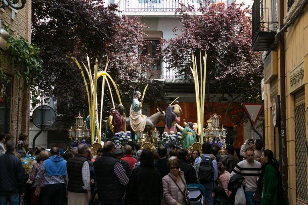 Semana Santa 2019: Procesión del Domingo de Ramos en Zaragoza