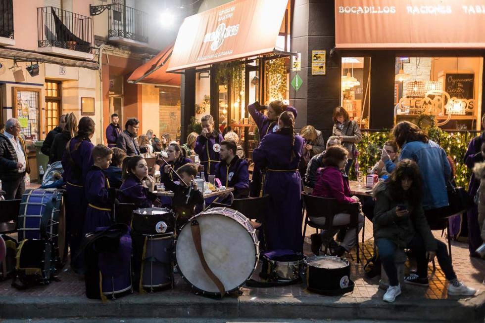 Imágenes de las procesiones del Lunes Santo en Zaragoza