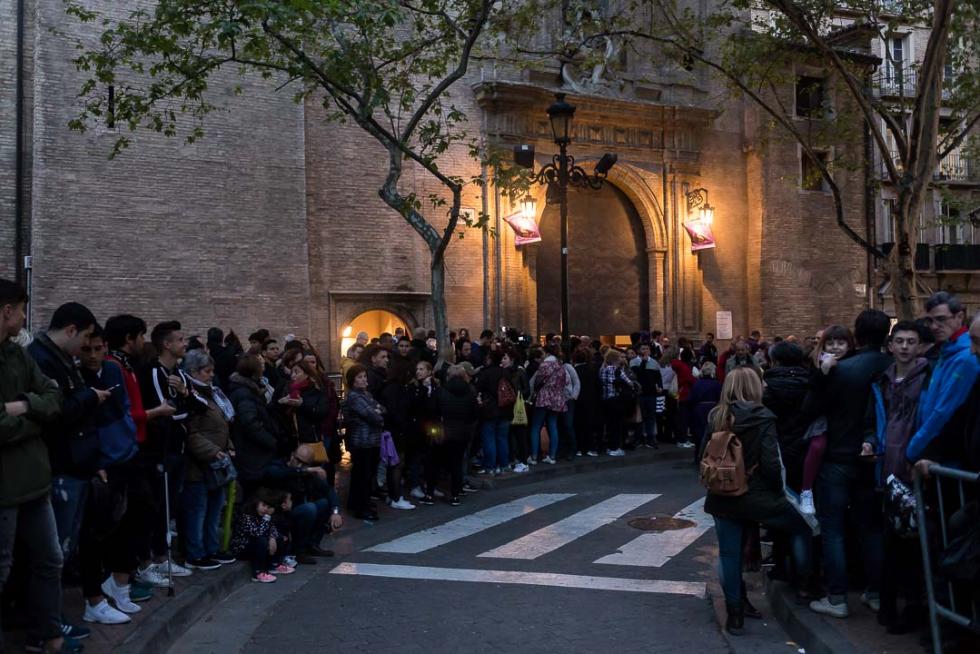 Imágenes de las procesiones del Lunes Santo en Zaragoza