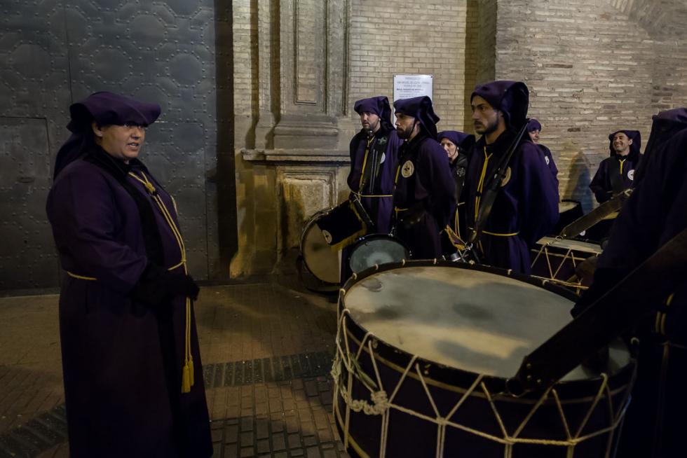 Imágenes de las procesiones del Lunes Santo en Zaragoza
