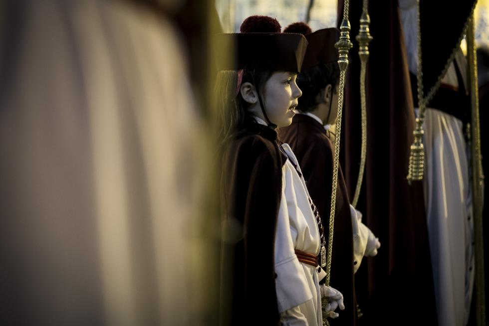 Imágenes de las procesiones del Lunes Santo en Zaragoza