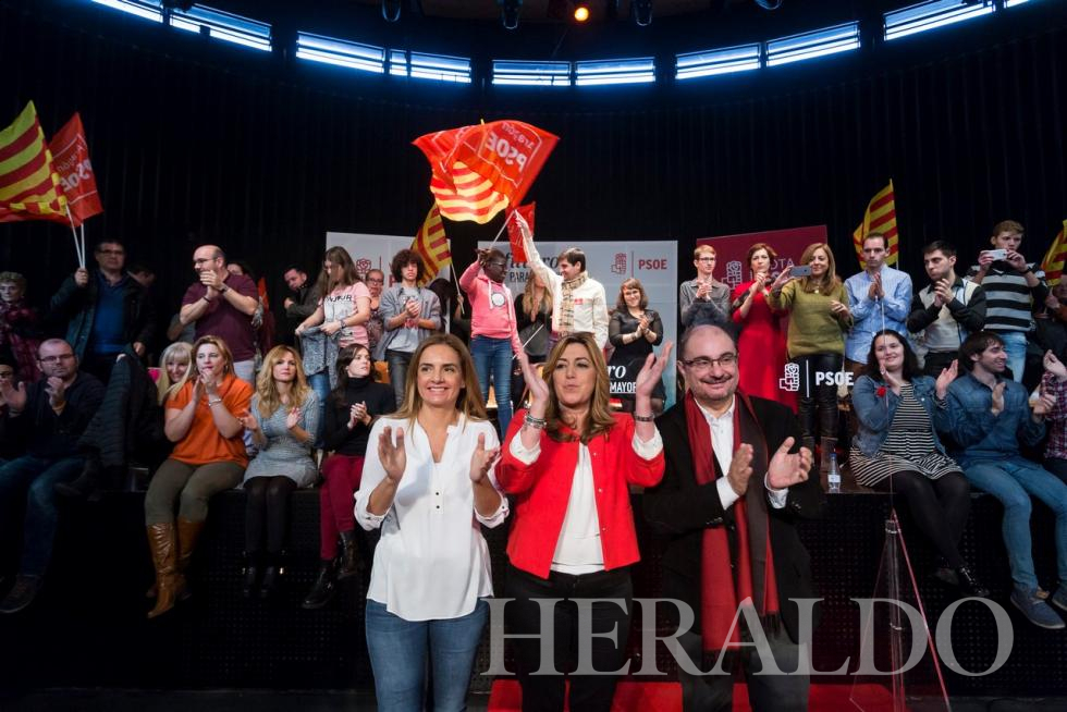 Mitines celebrados en Aragón desde 1977 durante las elecciones generales