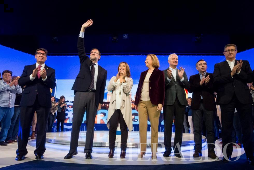 Mitines celebrados en Aragón desde 1977 durante las elecciones generales