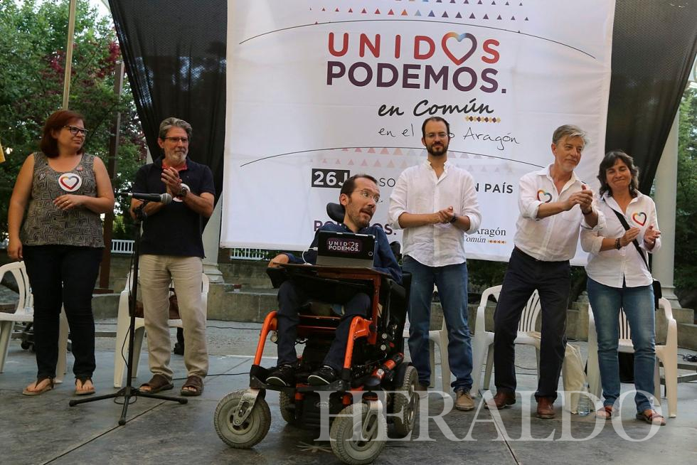 Mitines celebrados en Aragón desde 1977 durante las elecciones generales