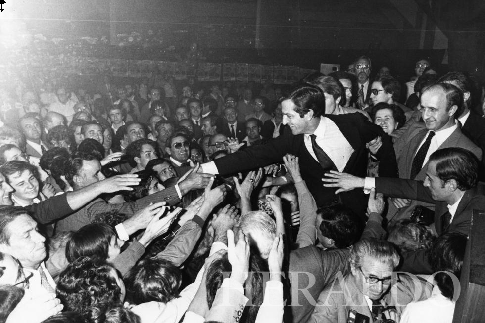 Mitines celebrados en Aragón desde 1977 durante las elecciones generales