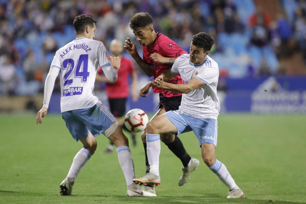 Partido Real Zaragoza Alcorcón en La Romareda