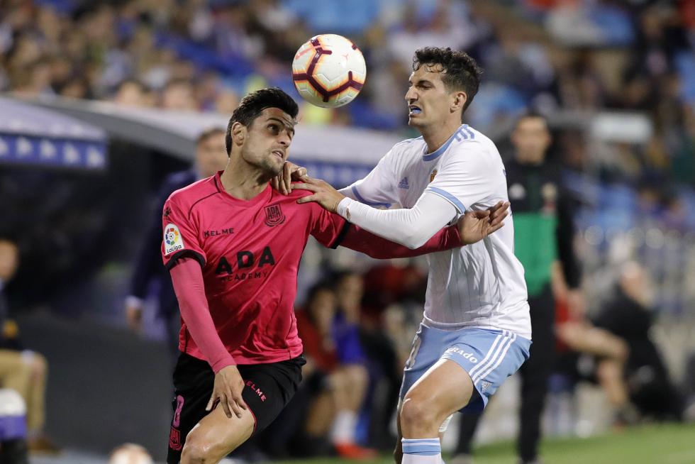 Partido Real Zaragoza Alcorcón en La Romareda