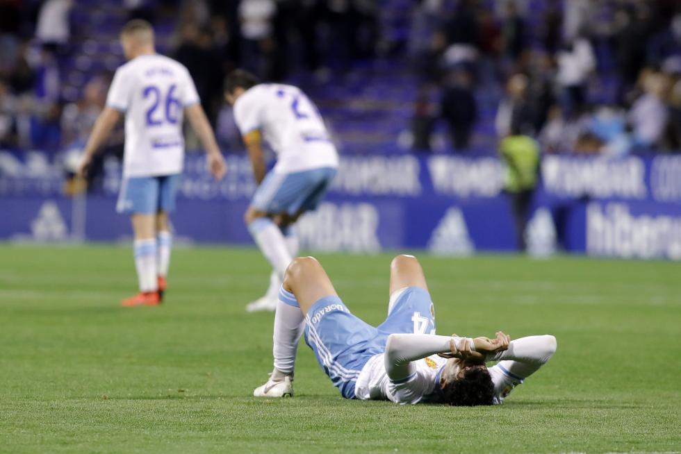 Partido Real Zaragoza Alcorcón en La Romareda