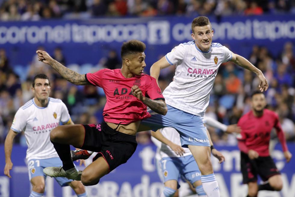 Partido Real Zaragoza Alcorcón en La Romareda