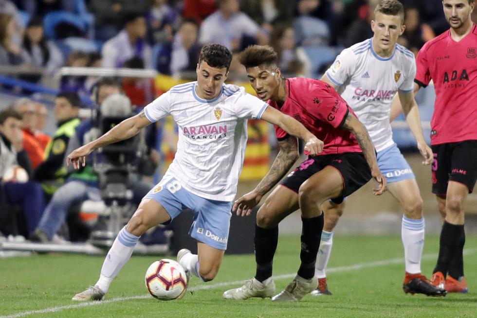 Partido Real Zaragoza Alcorcón en La Romareda