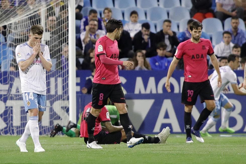 Partido Real Zaragoza Alcorcón en La Romareda
