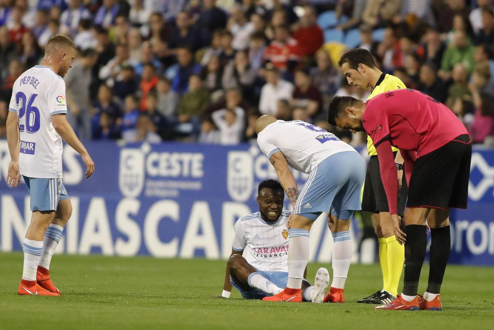 Partido Real Zaragoza Alcorcón en La Romareda