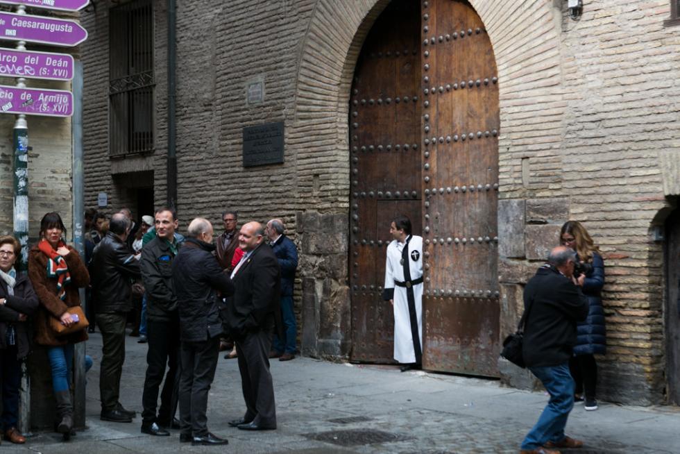 SEMANA SANTA 2019 PROCESION DE LA EXALTACION REAL MAESTRANZA DE CABALLERIA / 18-04-2019 / FOTO: ARANZAZU NAVARRO