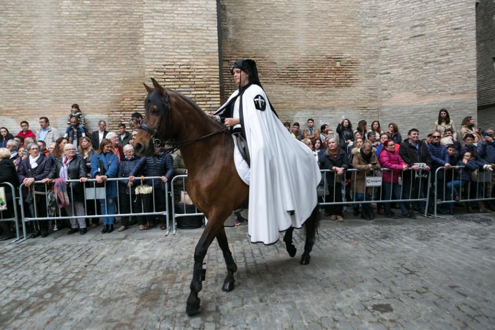 SEMANA SANTA 2019 PROCESION DE LA EXALTACION REAL MAESTRANZA DE CABALLERIA / 18-04-2019 / FOTO: ARANZAZU NAVARRO