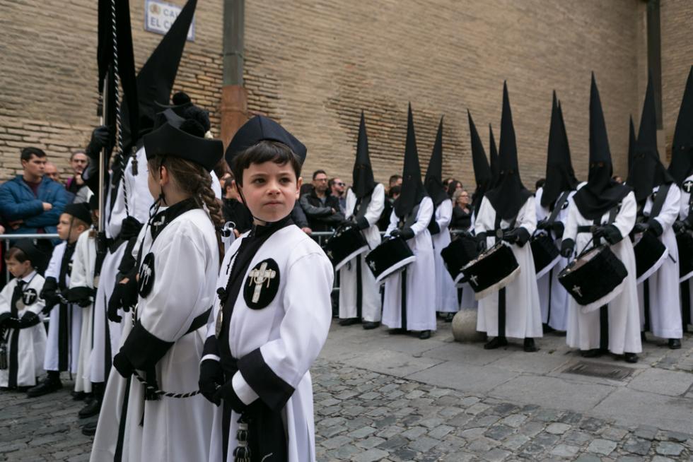 SEMANA SANTA 2019 PROCESION DE LA EXALTACION REAL MAESTRANZA DE CABALLERIA / 18-04-2019 / FOTO: ARANZAZU NAVARRO