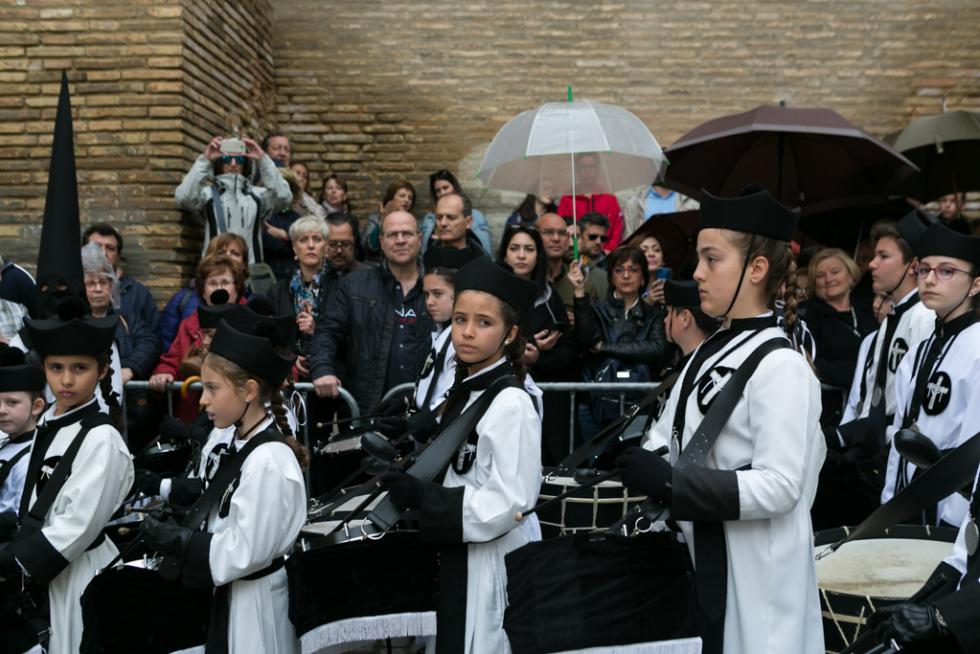 SEMANA SANTA 2019 PROCESION DE LA EXALTACION REAL MAESTRANZA DE CABALLERIA / 18-04-2019 / FOTO: ARANZAZU NAVARRO