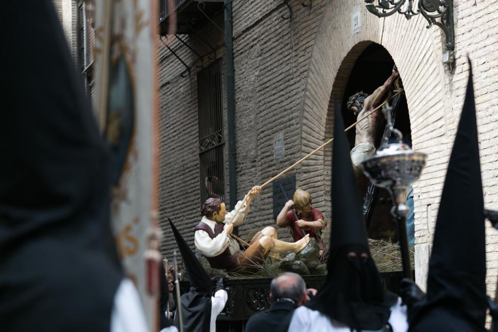 SEMANA SANTA 2019 PROCESION DE LA EXALTACION REAL MAESTRANZA DE CABALLERIA / 18-04-2019 / FOTO: ARANZAZU NAVARRO